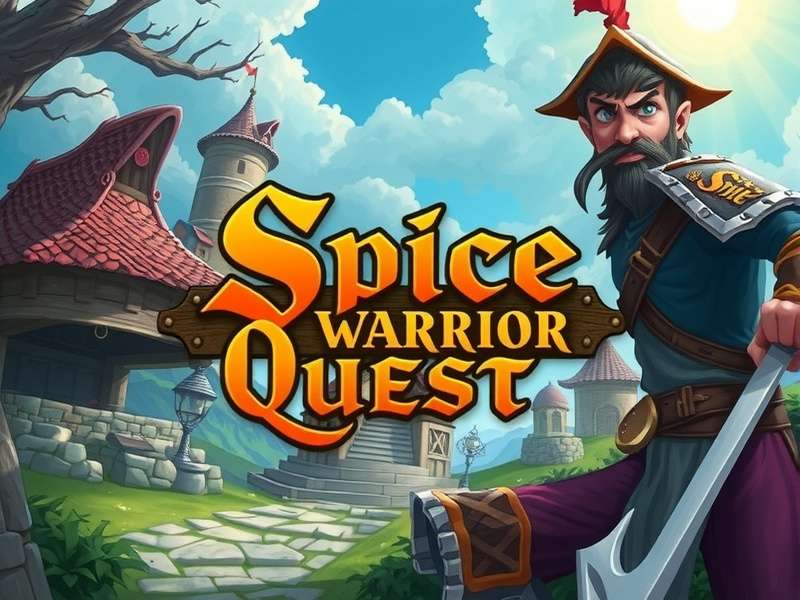Spice Warrior Quest Game Cover Art